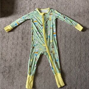 Little Sleepies Easter Pistachio Hop To It Zippy